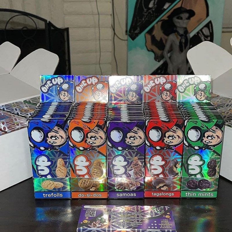 One Up Chocolate Mushroom Trofoils