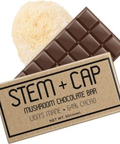 Stem+Cap Lion's Mane Mushroom Chocolate Bar